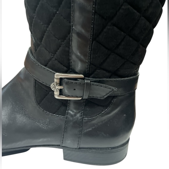 Isaac Mizrahi Ara2 Quilted Leather Boots - Picture 5 of 9